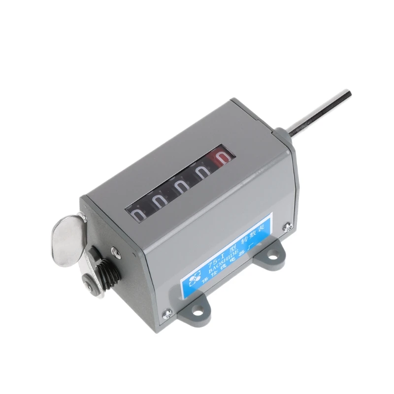 75-I Mechanical Resettable 5 Digits Display Rotary Revolution Counter 350 R/Min #0628
75-I Mechanical Resettable 5 Digits Display Rotary Revolution Counter 350 R/Min #0628