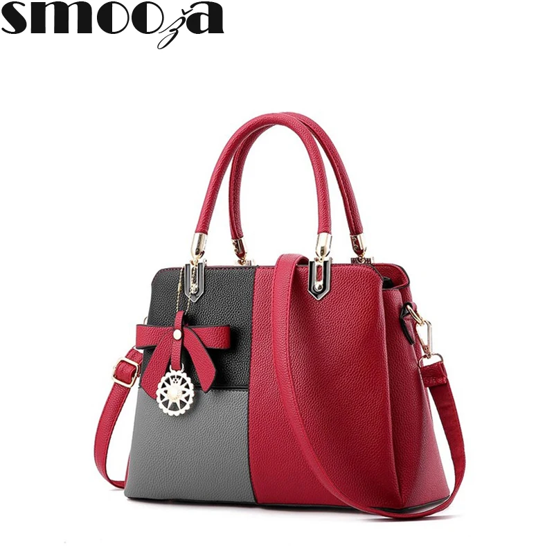 SMOOZA Women's bag 2018 new tide bag women leather handbag ladies Messenger shoulder bag luxury handbags women bags designer
SMOOZA Women's bag 2018 new tide bag women leather handbag ladies Messenger shoulder bag luxury handbags women bags designer