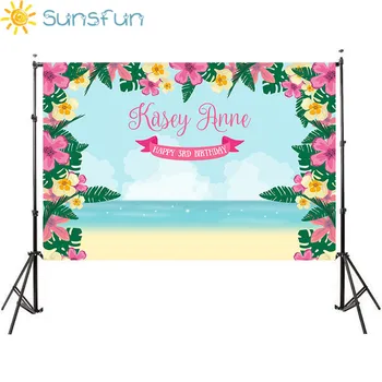 Sunsfun 7x5FT Hawaii Beach Photography Background Digital Printing Newborn Backdrops For Photo Studio or Party 220x150cm
Sunsfun 7x5FT Hawaii Beach Photography Background Digital Printing Newborn Backdrops For Photo Studio or Party 220x150cm