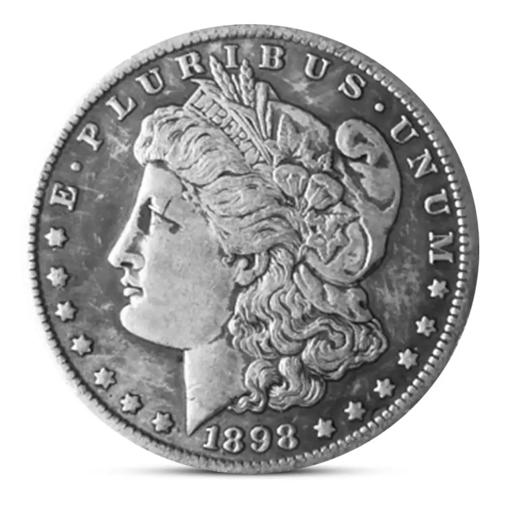 1898 Collecting Old Morgan Dollar United States Eagle Commemorative Coin Gift Hot
1898 Collecting Old Morgan Dollar United States Eagle Commemorative Coin Gift Hot