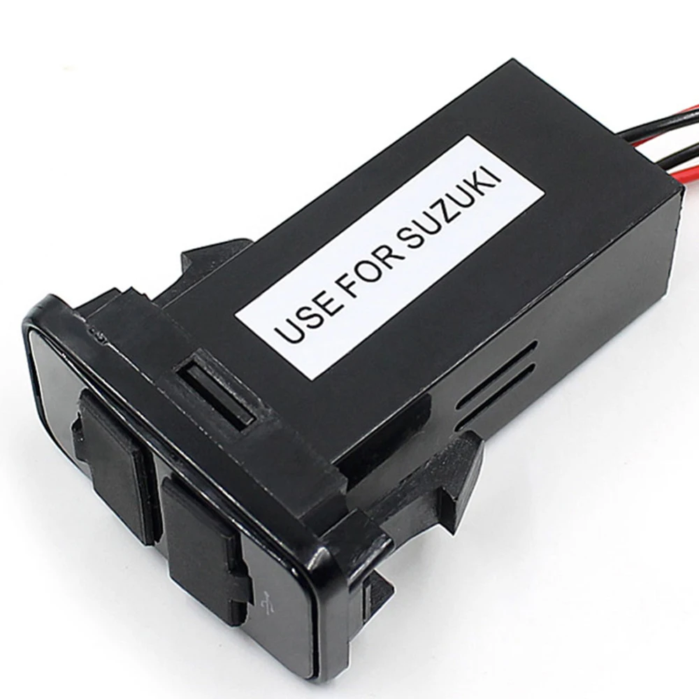 VODOOL Car Dual USB Port Dashboard Fast Charger Adapter 5V 2.1A for Suzuki High Quality Car Styling Accessories
VODOOL Car Dual USB Port Dashboard Fast Charger Adapter 5V 2.1A for Suzuki High Quality Car Styling Accessories