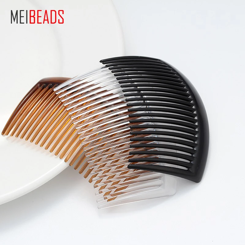 MEIBEADS 5pcs/lot Transparent Plastic Tooth Comb Inserted Comb Clip DIY Handmade Hair Jewelry Material Goods Accessories UF7556
MEIBEADS 5pcs/lot Transparent Plastic Tooth Comb Inserted Comb Clip DIY Handmade Hair Jewelry Material Goods Accessories UF7556