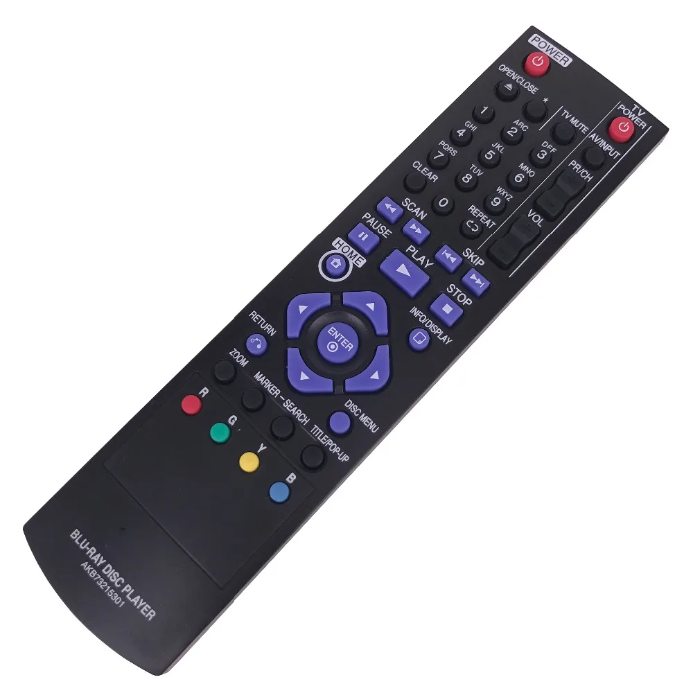 NEW Original remote control For LG AKB73215301 BLU-RAY DISC PLAYER Fernbedienung
NEW Original remote control For LG AKB73215301 BLU-RAY DISC PLAYER Fernbedienung