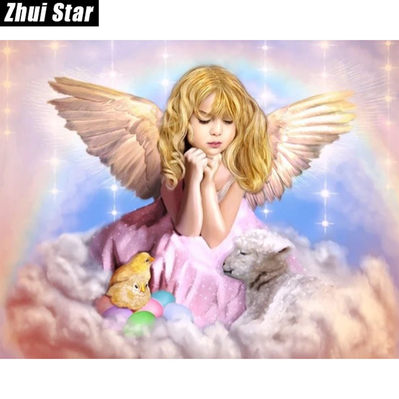 Full Square Diamond 5D DIY Diamond Painting "Beautiful little angel" Embroidery Cross Stitch Rhinestone Mosaic Painting Decor
Full Square Diamond 5D DIY Diamond Painting "Beautiful little angel" Embroidery Cross Stitch Rhinestone Mosaic Painting Decor