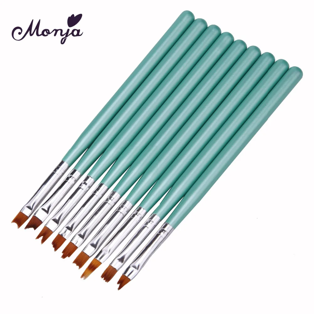 Monja 8pcs Nail Art French Tips Smile Half Moon Shape Flower Gradient Fade Color Painting Drawing Pen Brush Manicure Tool
Monja 8pcs Nail Art French Tips Smile Half Moon Shape Flower Gradient Fade Color Painting Drawing Pen Brush Manicure Tool