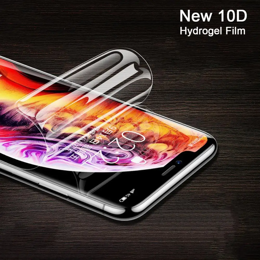 New 10D Nano Hydrogel Film For iPhone X XS XR XS Max 8 7 6 6S Plus Soft TPU Full Cover HD Screen Protector Film Not Glass
New 10D Nano Hydrogel Film For iPhone X XS XR XS Max 8 7 6 6S Plus Soft TPU Full Cover HD Screen Protector Film Not Glass