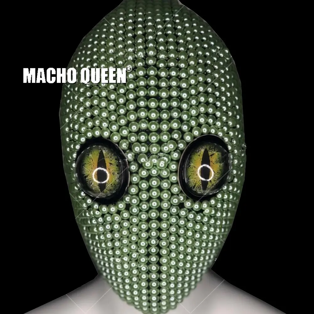 Burning Man Rave Costumes Pearl Alien Couturte Mask Drag Queen Accessories Halloween Festival Outfits Stage Gear Gogo Show
Burning Man Rave Costumes Pearl Alien Couturte Mask Drag Queen Accessories Halloween Festival Outfits Stage Gear Gogo Show