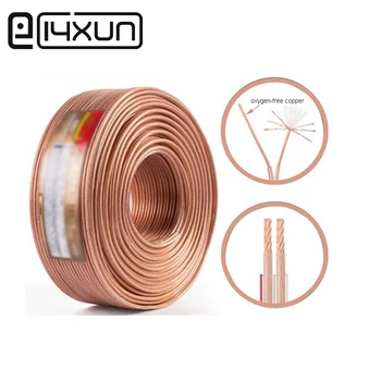 10Metre 2x100P Professional Audio Speaker Cable 1.28mm2 Tinned Copper + Oxygen-free Copper Wire 10W-100W DIY Repair Parts
10Metre 2x100P Professional Audio Speaker Cable 1.28mm2 Tinned Copper + Oxygen-free Copper Wire 10W-100W DIY Repair Parts