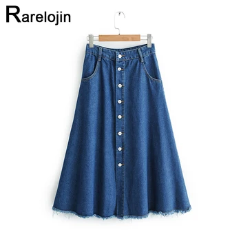Spring autumn skirt 2019 new women fashion skirt high waist women skirt burr denim skirt femme midi skirt women skirt clothes
Spring autumn skirt 2019 new women fashion skirt high waist women skirt burr denim skirt femme midi skirt women skirt clothes