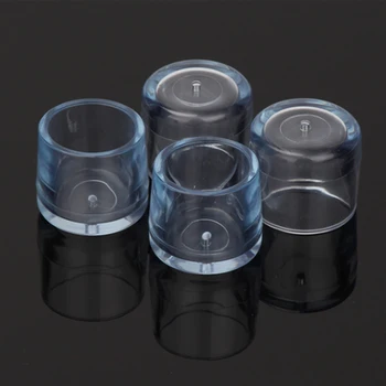 SZS Hot 4Pcs Transparent Rubber Furniture Table Chair Leg Floor Feet Cap Cover Protector 24mm
SZS Hot 4Pcs Transparent Rubber Furniture Table Chair Leg Floor Feet Cap Cover Protector 24mm