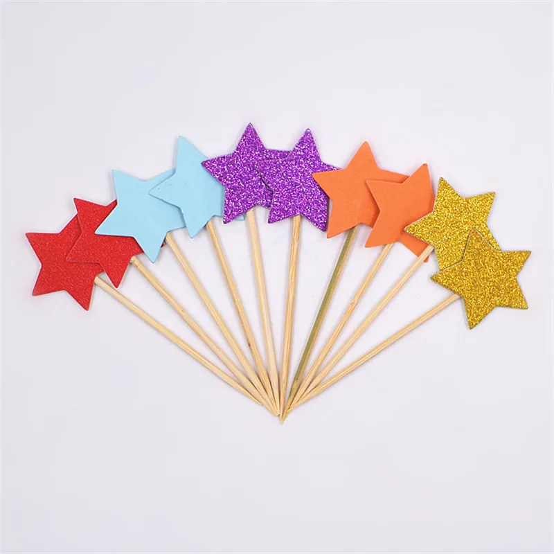 40pcs Cake Flag Gold Heart Star Cupcake Topper Baby Shower Birthday Party Decorations Kids Wedding Decoration Table Cake Toppers
40pcs Cake Flag Gold Heart Star Cupcake Topper Baby Shower Birthday Party Decorations Kids Wedding Decoration Table Cake Toppers