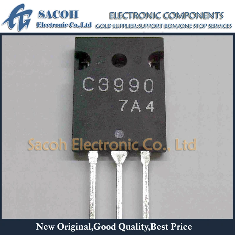 Free Shipping 10Pcs 2SC3990 C3990 2SC3991 2SC3992 TO-3PBL 35A 800V High Speed NPN Power Transistor
Free Shipping 10Pcs 2SC3990 C3990 2SC3991 2SC3992 TO-3PBL 35A 800V High Speed NPN Power Transistor