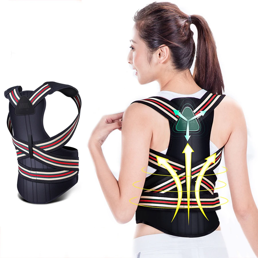 Brace Support Belt Adjustable Back Posture Corrector Clavicle Spine Back Shoulder Lumbar Posture Correction
Brace Support Belt Adjustable Back Posture Corrector Clavicle Spine Back Shoulder Lumbar Posture Correction