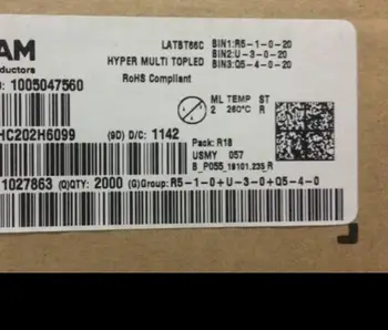1000pcs X LATBT66C LA TBT66C LATB T66C 1210 3530 RGB High power LED SMD Free Shipping
1000pcs X LATBT66C LA TBT66C LATB T66C 1210 3530 RGB High power LED SMD Free Shipping