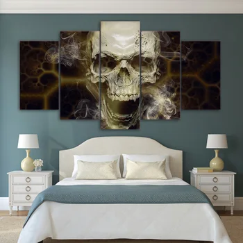 Artsailing 5 Piece Canvas Art abstract skull Painting Home Decor Wall Pictures for Living Room Picture Poster Prints up-782
Artsailing 5 Piece Canvas Art abstract skull Painting Home Decor Wall Pictures for Living Room Picture Poster Prints up-782