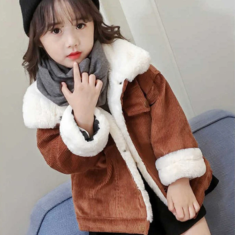 New Outerwear & Coats For Children Girls Winter Corduroy Coats Girls Fashion Jackets Kids Keep Warm Clothing Criancas Jaqueta
New Outerwear & Coats For Children Girls Winter Corduroy Coats Girls Fashion Jackets Kids Keep Warm Clothing Criancas Jaqueta