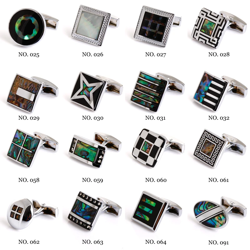 Top Quality 97 Popular Style For Men Cufflinks Shell Cuff links 3 Pair a lot Can be Mixed
Top Quality 97 Popular Style For Men Cufflinks Shell Cuff links 3 Pair a lot Can be Mixed