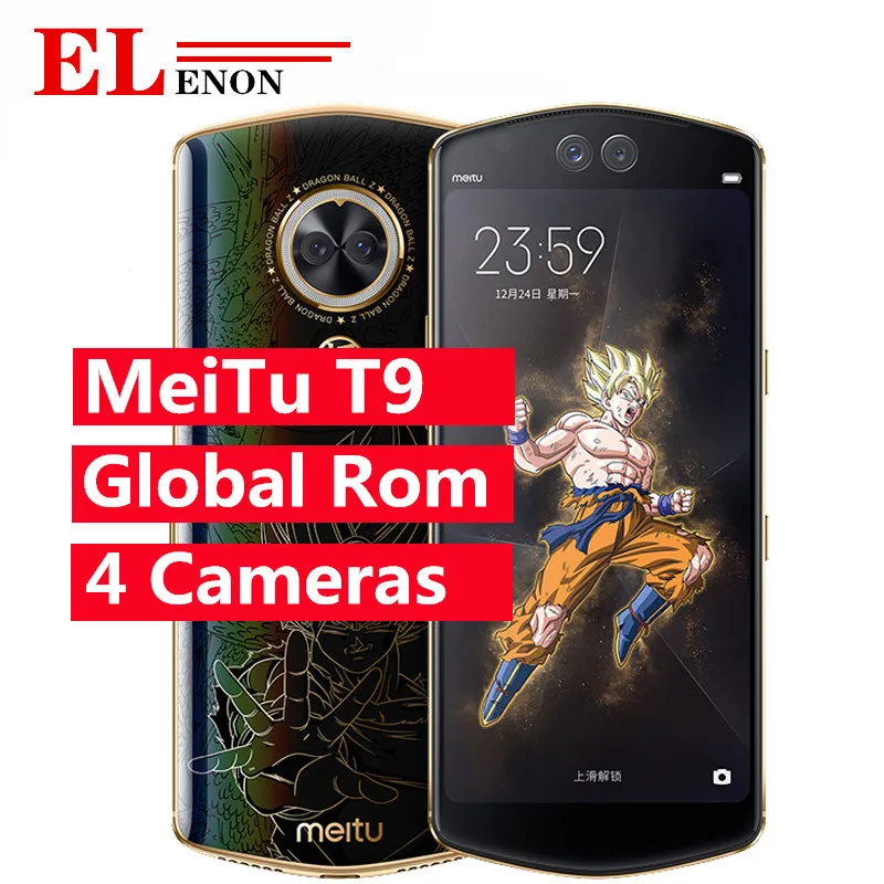 Новый оригинальный мобильный телефон Meitu T9 4G LTE 4GB 6GB ram 64GB 128GB rom 6 01 "Snapreagon 660 Octa core