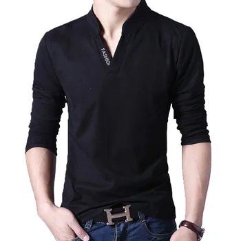 Autumn Mens T-shirt Long Sleeve Letter Printed Stand Collar Colorful T Shirts For Male Casual Cotton T Shirt Men Tops t-shirts
Autumn Mens T-shirt Long Sleeve Letter Printed Stand Collar Colorful T Shirts For Male Casual Cotton T Shirt Men Tops t-shirts