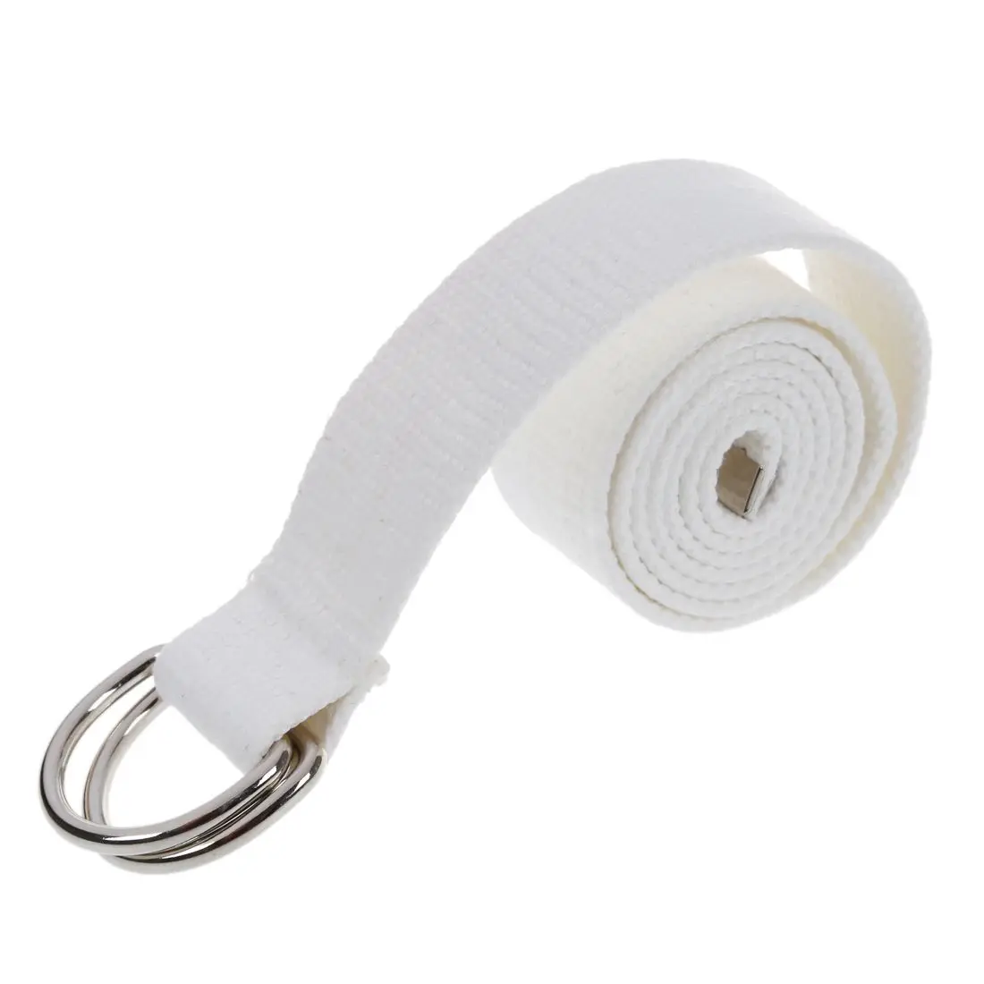 Women Men Double Rings Waist Belts Buckle Canvas Waistband Strap Casual Belts(color:white)
Women Men Double Rings Waist Belts Buckle Canvas Waistband Strap Casual Belts(color:white)