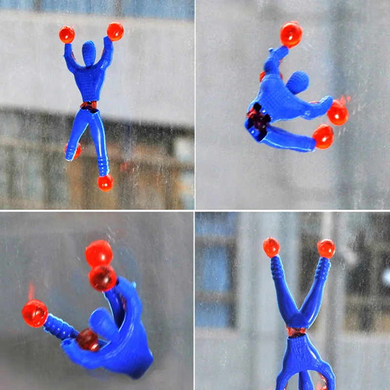 10 pcs/set climb the wall Spider-Man jumping elf Sticky Climbing Wall action figure toys Creative Classic educational spiderman
10 pcs/set climb the wall Spider-Man jumping elf Sticky Climbing Wall action figure toys Creative Classic educational spiderman