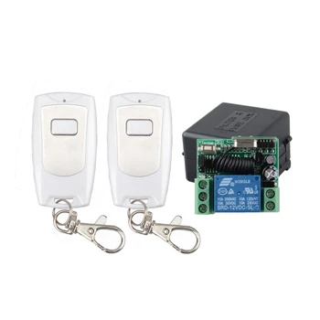 DC 12V 1CH RF Wireless Remote Control Switch System 315Mhz 433MHZ Transmitter Receiver Smart Switch Z-Wave
DC 12V 1CH RF Wireless Remote Control Switch System 315Mhz 433MHZ Transmitter Receiver Smart Switch Z-Wave