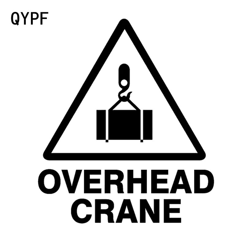 QYPF см, 15 см, 6 см, предупреждающий знак, запрещающий Графический автомобильный стикер с изображением мостового крана, виниловое украшение черного/серебряного цветов
QYPF см, 15 см, 6 см, предупреждающий знак, запрещающий Графический автомобильный стикер с изображением мостового крана, виниловое украшение черного/серебряного цветов