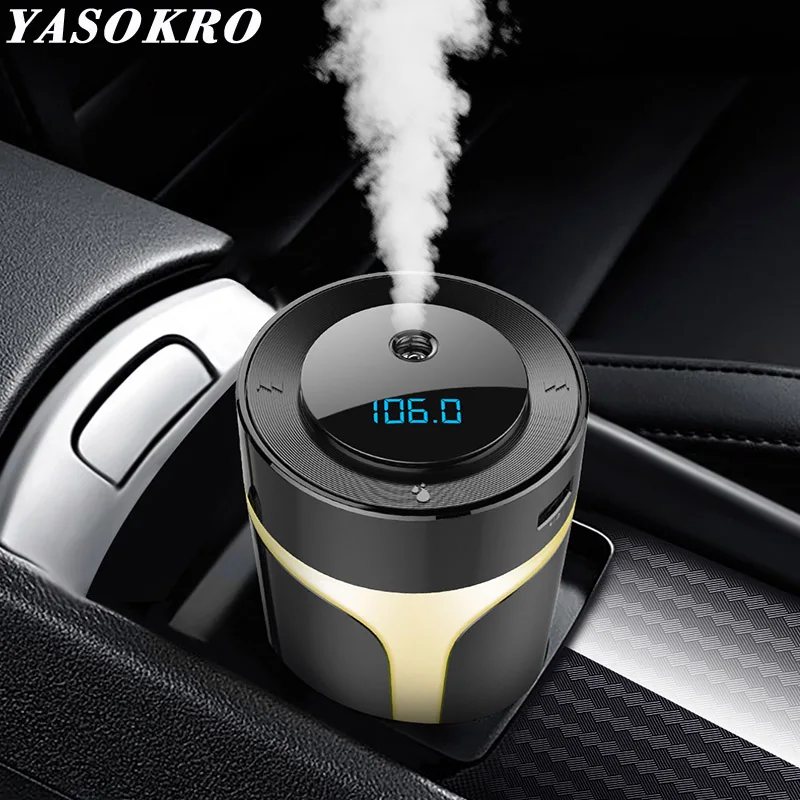 Автомобильный многофункциональный очиститель воздуха YASOKRO 5 В 2 1 а с двойным USB