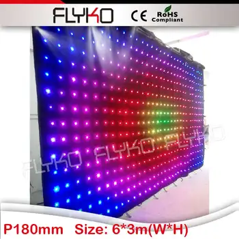 3x6m IC chips LED stage illumination hot p18 full color led curtain xxx video
3x6m IC chips LED stage illumination hot p18 full color led curtain xxx video