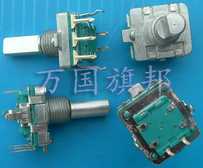 Delivery. EC16 rotary encoder Free switch digital potentiometer 20MM with switch half shaft
Delivery. EC16 rotary encoder Free switch digital potentiometer 20MM with switch half shaft