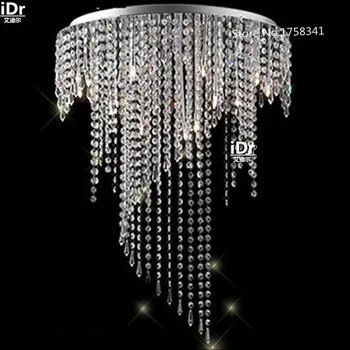 Crystal Light ChandeliersBedroom lamp Hall Fixture Hanging Lusters Ready Stocks Upscale atmosphere D300xH550mm
Crystal Light ChandeliersBedroom lamp Hall Fixture Hanging Lusters Ready Stocks Upscale atmosphere D300xH550mm
