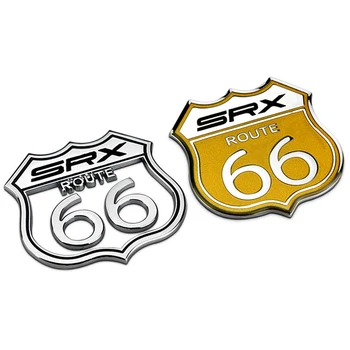 US Route 66 Emblem Sticker Metal Badge Decal For Cadillac CTS SRX BLS XT5 ATS Escalade Deville Tiburon Seville Car Decoration
US Route 66 Emblem Sticker Metal Badge Decal For Cadillac CTS SRX BLS XT5 ATS Escalade Deville Tiburon Seville Car Decoration