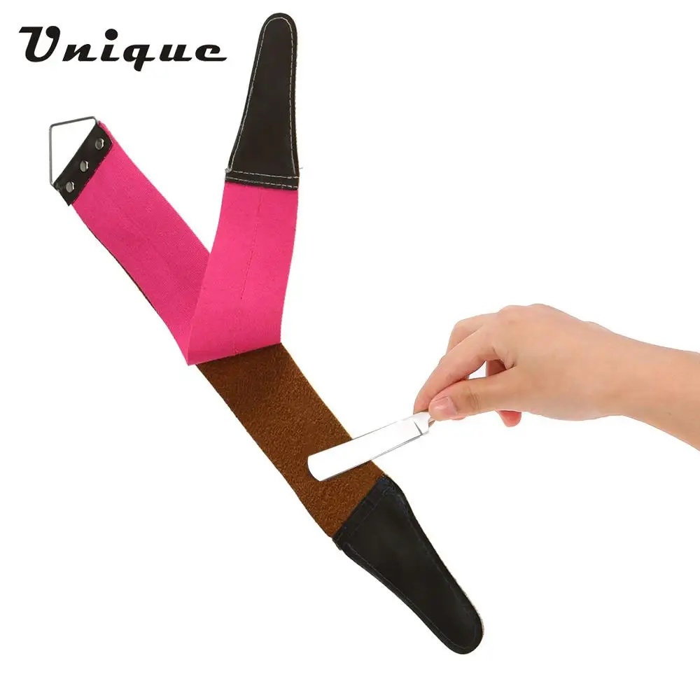 Canvas Sharpening Strop Men's Shaving Leather Strop Razor Strop for Barber Straight Cut Sharpening Strop Belt Color Randomly
Canvas Sharpening Strop Men's Shaving Leather Strop Razor Strop for Barber Straight Cut Sharpening Strop Belt Color Randomly