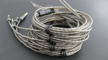 DIY headphone cable Fully compatible silvered With mic headset line Phone headset line C5 headphone cable Silver plated wire
DIY headphone cable Fully compatible silvered With mic headset line Phone headset line C5 headphone cable Silver plated wire
