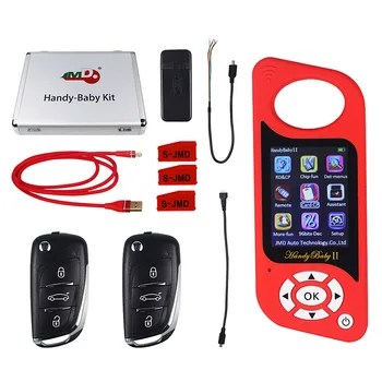 JMD Handy Baby II Auto Key Programmer handy-baby for 4D/46/48/G Chips Hand baby 2 English/Spanish+G and 96bit 48 function
JMD Handy Baby II Auto Key Programmer handy-baby for 4D/46/48/G Chips Hand baby 2 English/Spanish+G and 96bit 48 function