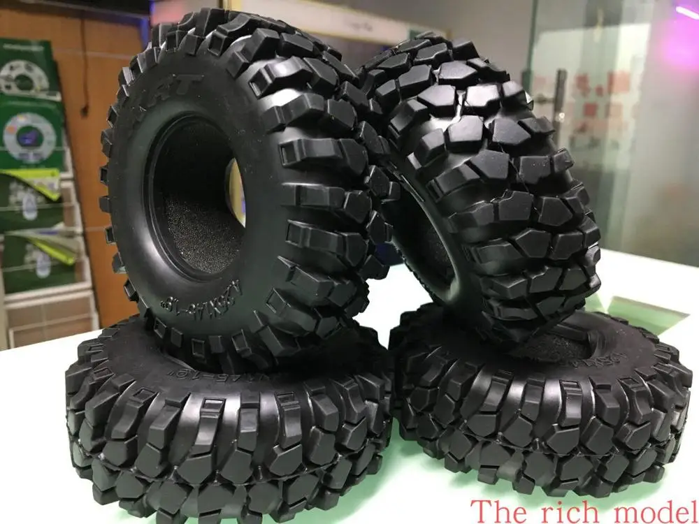 1.9 Crawler Tire set out diameter 108mm 96mm 90mm for 1/10 RC Rock Crawler Axial SCX10 KM2 TRX4 1pc
1.9 Crawler Tire set out diameter 108mm 96mm 90mm for 1/10 RC Rock Crawler Axial SCX10 KM2 TRX4 1pc