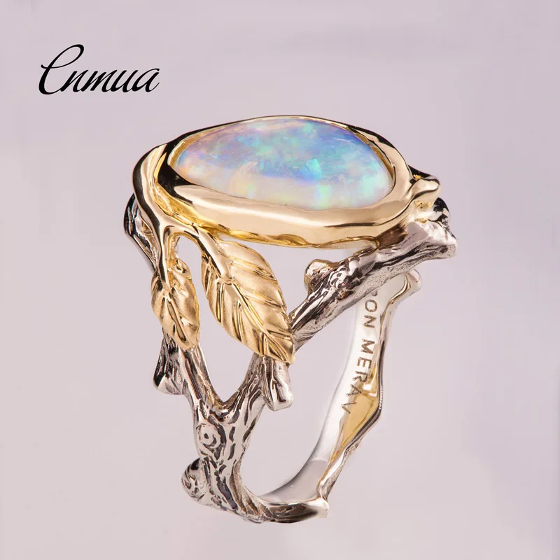 Japanese premium opal stone leaf design boutique ring, the latest girls fashion engagement ring to give girlfriend the best gift
Japanese premium opal stone leaf design boutique ring, the latest girls fashion engagement ring to give girlfriend the best gift