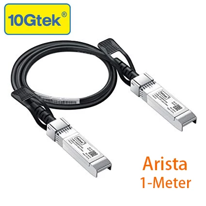 

Arista 10GbE SFP+ to SFP+ DAC Direct Attach Copper Twinax Cable, Passive, 1-meter, AWG30