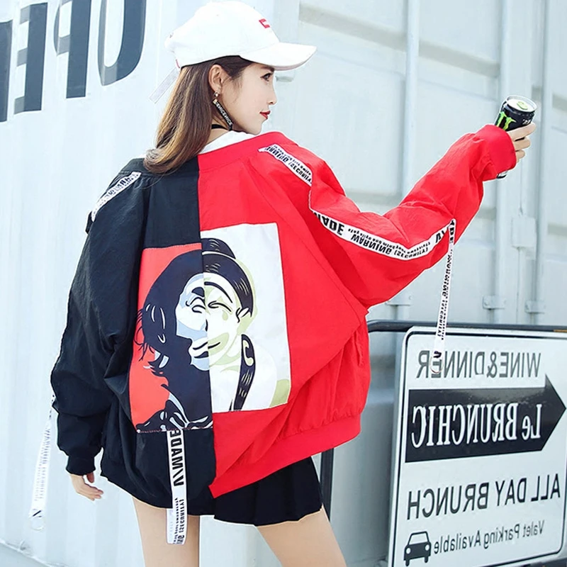 TREND-Setter 2018 Autumn Fashion Casual Bomber Jacket Women Clown Pattern BF style Spring Jacket and Coat Outwear
TREND-Setter 2018 Autumn Fashion Casual Bomber Jacket Women Clown Pattern BF style Spring Jacket and Coat Outwear