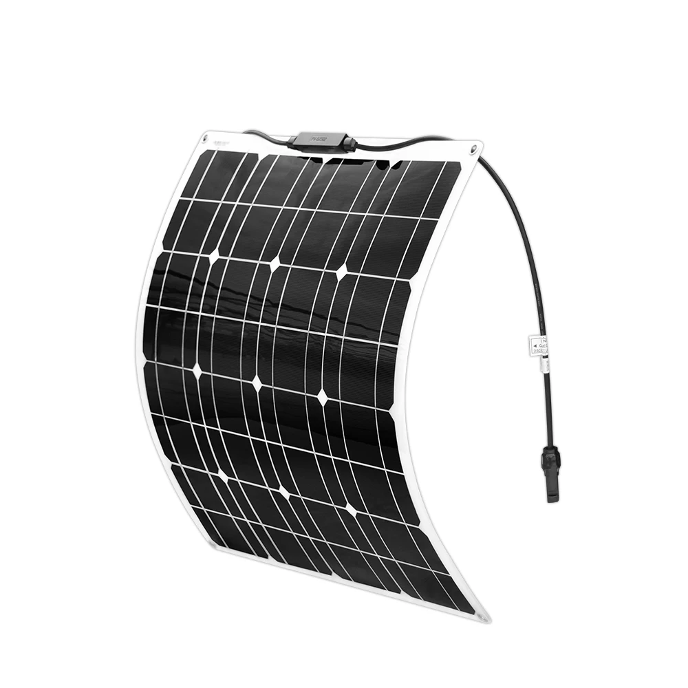 BOGUANG 50w flexible solar panel Monocrystalline silicon cell for 12V Battery charger system 100W 150W 200W Panneau solaire
BOGUANG 50w flexible solar panel Monocrystalline silicon cell for 12V Battery charger system 100W 150W 200W Panneau solaire