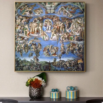 The Last Judgment Paintings On The Wall By Michelangelo Reproductions Christian Wall Art Canvas Pictures For Living Room Cuadros
The Last Judgment Paintings On The Wall By Michelangelo Reproductions Christian Wall Art Canvas Pictures For Living Room Cuadros