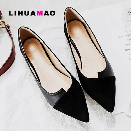 LIHUAMAO women flat shoes pointed toe slip on comfortable soft sole office career party ladies cute shoes
LIHUAMAO women flat shoes pointed toe slip on comfortable soft sole office career party ladies cute shoes