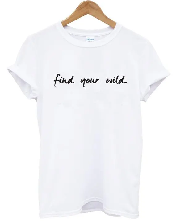 Футболка Sugarbaby Find Your Wild Graphic Женская, трендовая одежда, рубашка с коротким рукавом Tumblr, Прямая поставка
Футболка Sugarbaby Find Your Wild Graphic Женская, трендовая одежда, рубашка с коротким рукавом Tumblr, Прямая поставка