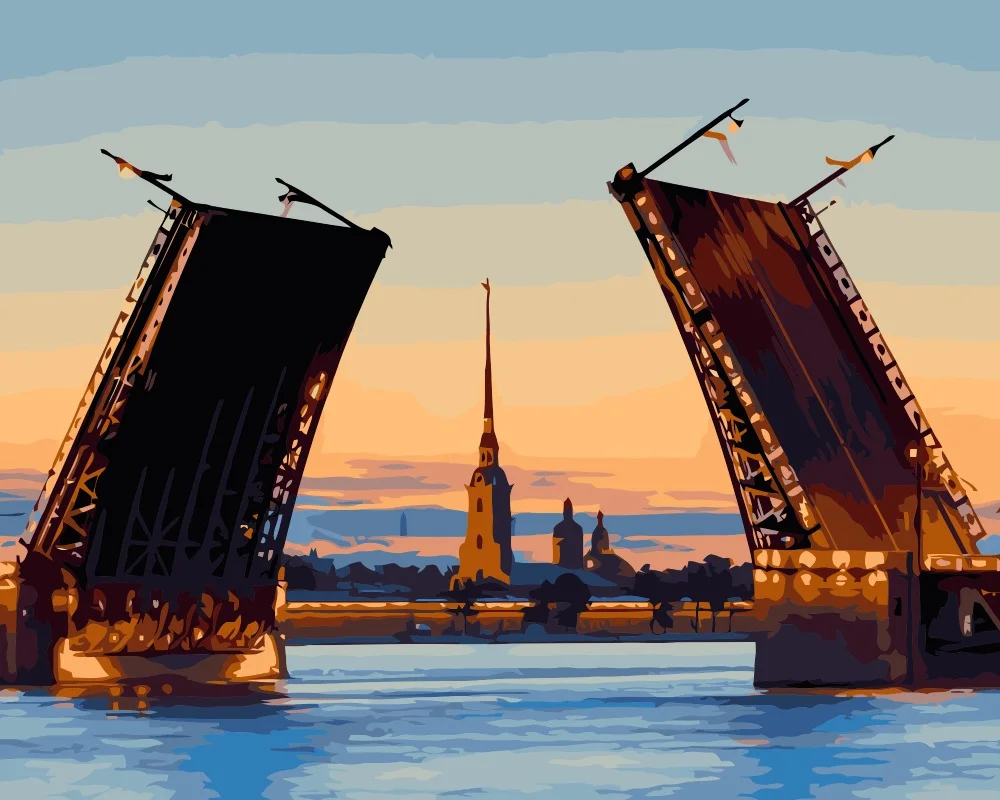 MaHuaf-i140 DIY painting by numbers art canvas painting for living room wall frameless landscape Saint Petersburg great building
MaHuaf-i140 DIY painting by numbers art canvas painting for living room wall frameless landscape Saint Petersburg great building