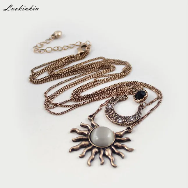 retro sun moon multi-layer sweater gold&silvery chain necklace layered necklace fashion jewelry for women
retro sun moon multi-layer sweater gold&silvery chain necklace layered necklace fashion jewelry for women