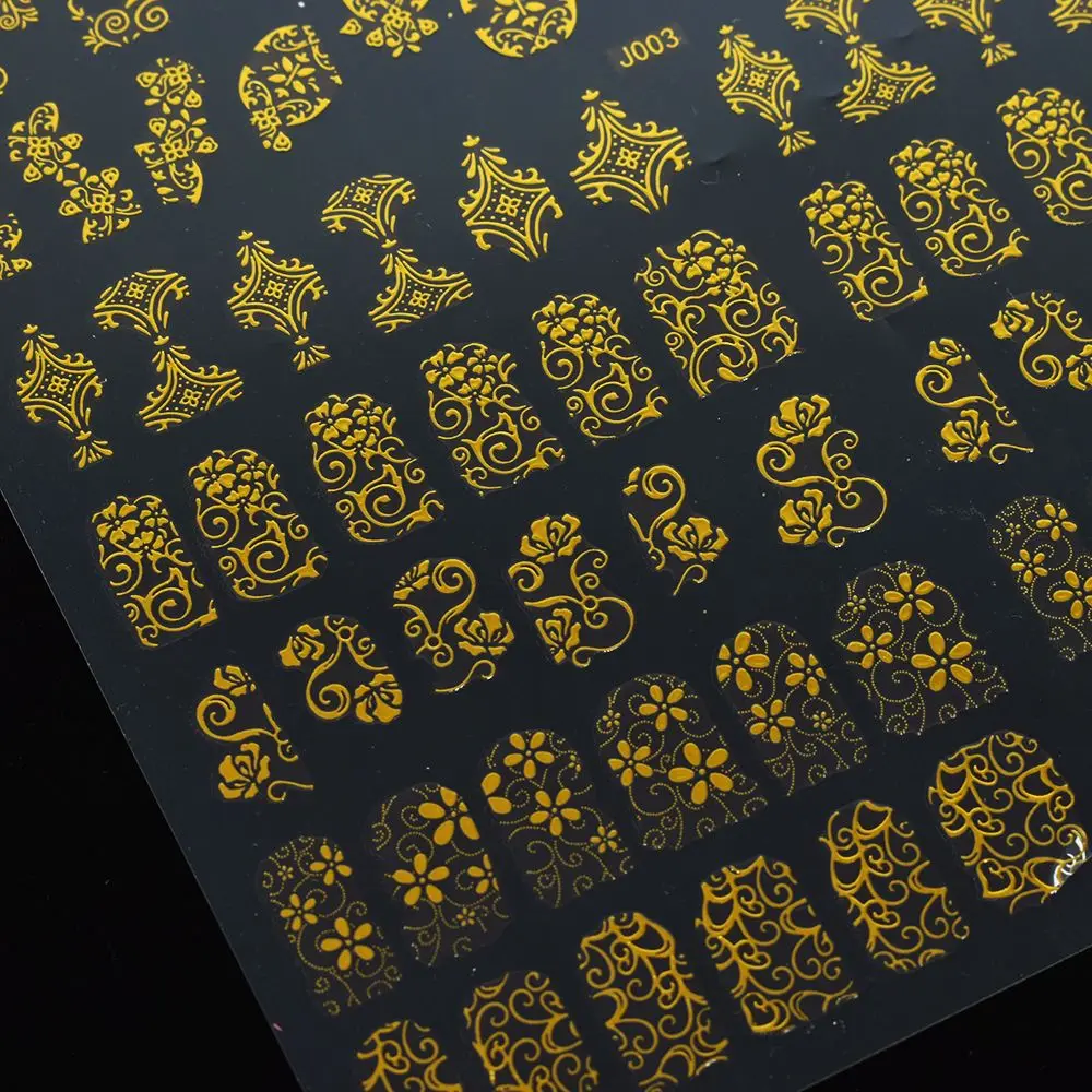 Full Beauty 108pcs Gold Silver Nail Water Sticker 3D Metallic Flowers Design Decal For Nails Decoration Nail Art Manicure
Full Beauty 108pcs Gold Silver Nail Water Sticker 3D Metallic Flowers Design Decal For Nails Decoration Nail Art Manicure