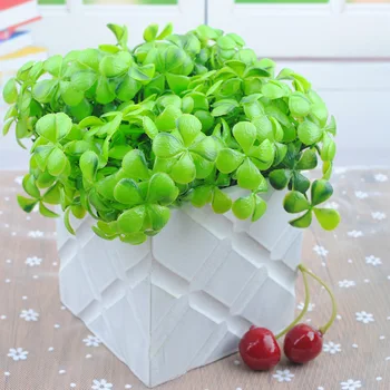 Artificial Flowers Four Leaf Clover Wedding Decoration Bouquet Artificial Plants Grass Fake Leaf Plant Party Home Decor Gift
Artificial Flowers Four Leaf Clover Wedding Decoration Bouquet Artificial Plants Grass Fake Leaf Plant Party Home Decor Gift