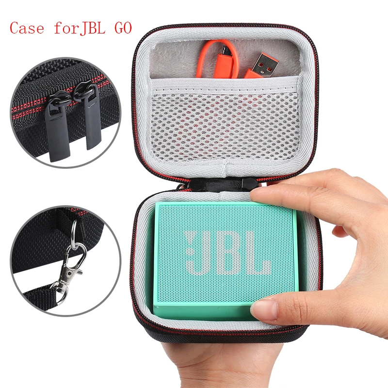 2019 NEW Wireless Bluetooth Hard EVA Speakers Case With Mesh Pocket for JBL GO For Charger Cables Band Zipper Holding hands bag
2019 NEW Wireless Bluetooth Hard EVA Speakers Case With Mesh Pocket for JBL GO For Charger Cables Band Zipper Holding hands bag
