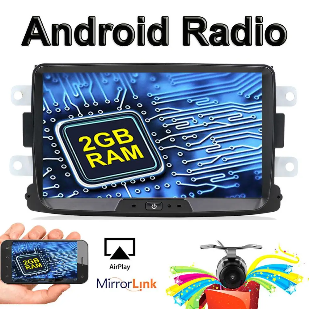 32G ROM Android 9.0 1 din Android Car Radio For Duster/Sandero/ Logan/Lada/Xray/Dacia/ Captur with Camera GPS AUX BT
32G ROM Android 9.0 1 din Android Car Radio For Duster/Sandero/ Logan/Lada/Xray/Dacia/ Captur with Camera GPS AUX BT