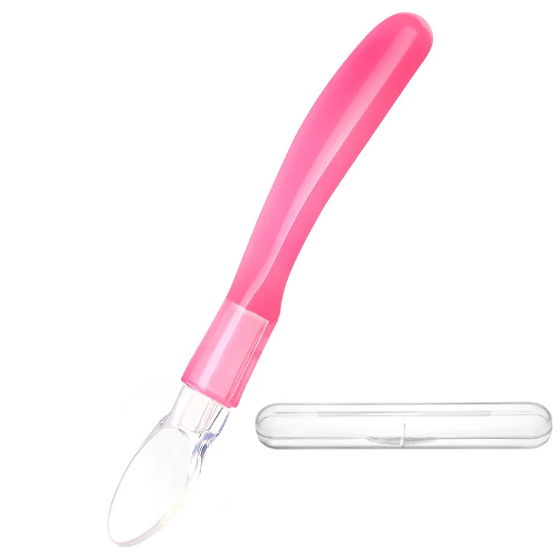 Baby Silicon Spoon Baby Safety Feeding Spoon Kids Children Flatware Feeding Spoons with Box
Baby Silicon Spoon Baby Safety Feeding Spoon Kids Children Flatware Feeding Spoons with Box